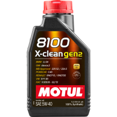 Motul 8100 X-CLEAN gen2 5W40 1/1